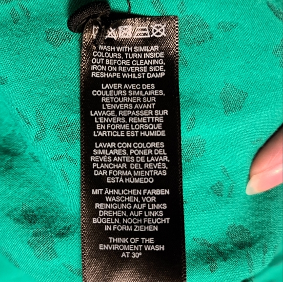 ASOS Green Wrap Dress - Picture 7 of 8